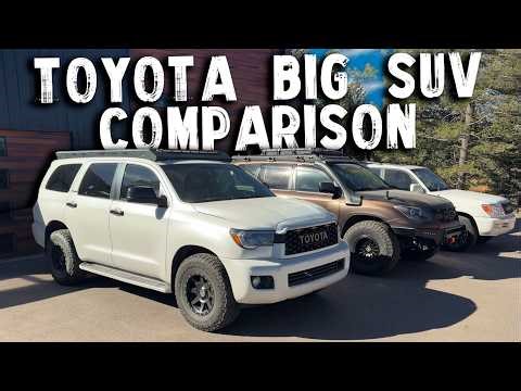 WHICH SUV IS RIGHT FOR YOU (And Your Family) - Old Vs New - Toyota/Lexus Big SUVs compared
