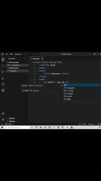 #3 | HTML Basic Structure in 2 min