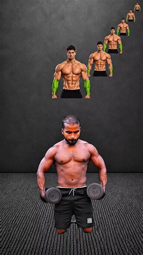 The Ultimate Grip Strength & Forearm Killer ✅️💪 ◾️Inner curl ◾️Outer curl ◾️Dumbbells reverse curl ◾️Wrist curl ◾️Wrist hammer curl ◾️Wrist twist ♾️ 3 set 12 reps #baapukafitness