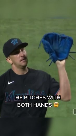 Switch pitching looks TOUGH 🔥 @MLB #baseball #mlb #pitcher