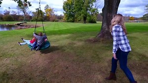 4.7K views · 26 reactions | PERFECT CHRISTMAS GIFT! New Super Duper Spinner! Buy Here: https://www.amazon.com/SPINNER-Comfortable-Hanging-Assembled-Install/dp/B01MRHTME1/ref=sr_1_50?ie=UTF8&qid=1481393494&sr=8-50&keywords=Swing | Super Spinner | Facebook