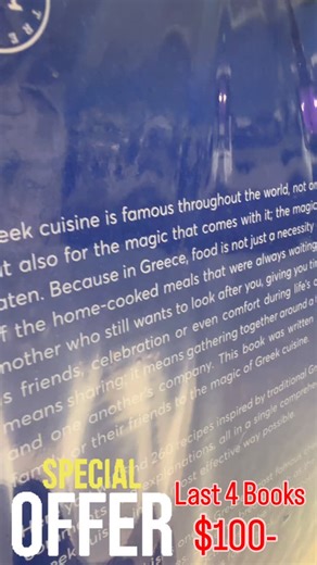 At KP, we love our traditional Greek desserts and food 🇬🇷❤️ And for a limited time, we’ve got something extra special in store… Signed hardcover cookbooks by the incredible Chef Akis Petretzikis 🙌 Only 4 copies left – and they’re now just $100! Perfect as a gift or the ultimate coffee table stunner 📚👌 Real recipes that truly deliver. Grab yours before they’re gone 👌 #KalymnosPastries #GreekFoodLovers #AkisPetretzikis #GreekRecipes @akis_petretzikis @itsallgreektomeau @letseatwithgeorge ☎️8