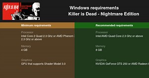 Killer is Dead - Nightmare Edition System Requirements — Can I Run Killer is Dead - Nightmare Edition on My PC?