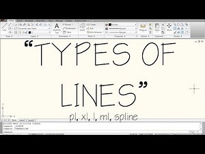Types Of Lines In AutoCAD