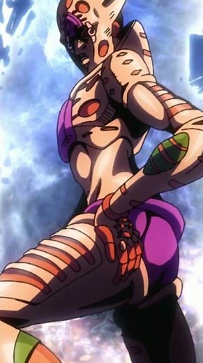 Gold Experience Requiem y la pose de DIO #jojosbizarreadventure #jojo #goldenwind #giornogiovanna