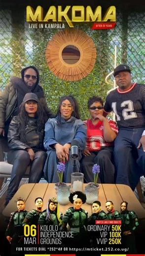 If your church dance group didn’t rehearse to Makoma on Saturday afternoons, were you even in ministry?💃 Millennial church kids, assemble now! The #MakomaLiveInKampala concert is only two weeks away — get ready to relive the vibes, the anointing, and the memories LIVE at Kololo Independence Grounds! 📅 6th March 2026 🎟️ Ordinary – 50K | VIP – 150K | VVIP – 250K Don’t just watch clips… be there! #NewVisionAt40 #ChurchVibes #MillennialSaints | The New Vision