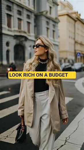 How to Look Classy & Expensive on a Budget! ✨ #Shorts #FashionTips