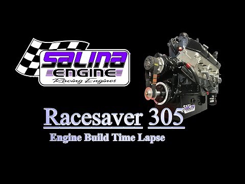 Salina Engine Racesaver 305 Sprint Car Engine Build Timelapse