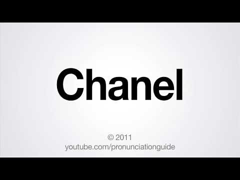 How to Pronounce Chanel