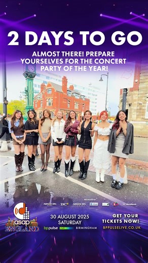 The Nation's Girl Group is excited to celebrate 30 years of ASAP with our Kapamilyas in England! ❤️💚💙 2 DAYS TO GO, #ASAPEngland na! Habol na sa tickets at https://bit.ly/asap-natin-to-england! ✨ #ASAPEngland #ASAP30 #BINI | TFC The Filipino Channel