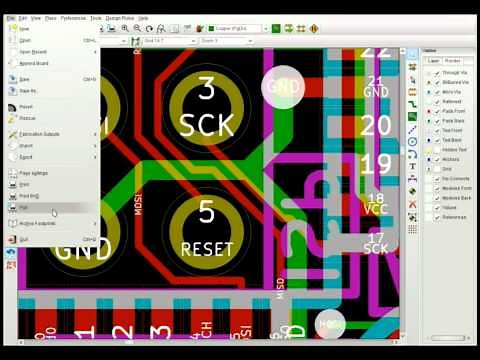 KiCad #2 - Solder mask clearance