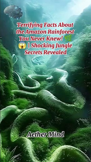 Terrifying Facts About the Amazon Rainforest You Never Knew! 🌿😱 | Shocking Jungle Secrets Revealed
