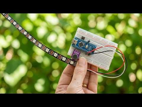 Make Multi Effects DIY Music Reactive RGB LED Strip WS2812B