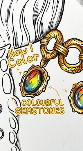 💚💜💙🩷🧡 How I Color Colourful Gemstones. In this video, I used:- Prismacolor Premier Soft Core Pencils- White gel penVisit our Amazon and Etsy stores. Link in bio!💫 Use our hashtags #cocowyocoloringbook #cocowyopublishing #cocowyo for us to see your beautiful artwork.👉 Join our Coco Wyo Coloring Books community group to receive the latest updates on the OFFER of us: link in bio!...#cocowyopublishing #cocowyo #cocowyocoloringbook #dailyart #livecolorfully #coloringbookforadults #coloringaddi