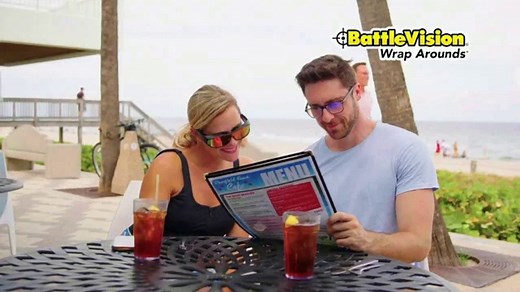 Battle Vision Storm Wrap Arounds TV Spot, 'Blinding Glare: $19.99 and Free Second Pair'