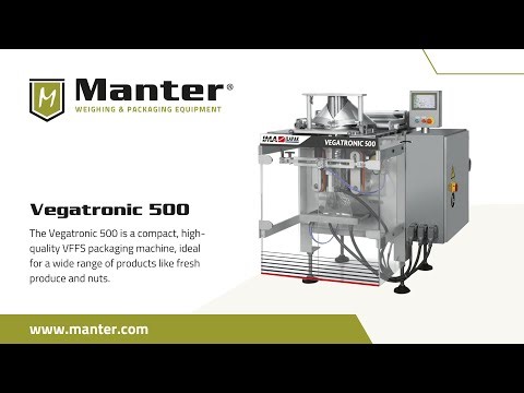 Vegatronic 500 vertical packging machine for pillow bags and block bottom bags