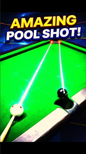 Amazing Pool Shot Trick | Impossible Pocket Shot