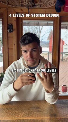 Arjay McCandless on Instagram: "4 Levels of System Design Where are you? #systemdesign #coding #programming #softwareengineer"