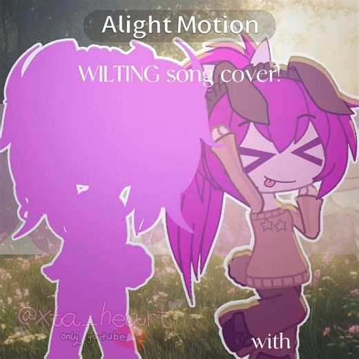 WILTING 🌺 || SONG COVER BY:@xta_heart!! || #therearechildreninmybasement #gacha #tween #dandysworld