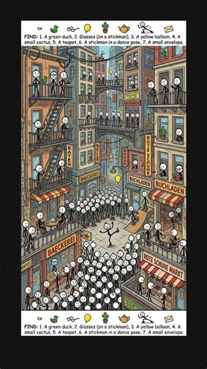 Only 1% can find ALL 7 hidden items! 🤯 Can YOU?