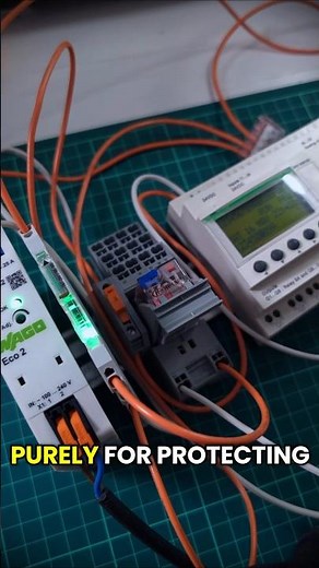 ECBs are perfection for protection in a control system ⚡️ #automation #electricalengineering #wago