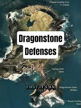 Why is Dragonstone relatively easy to defend?