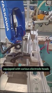 Robotic Nut Projection Welding Fully Automated Wor