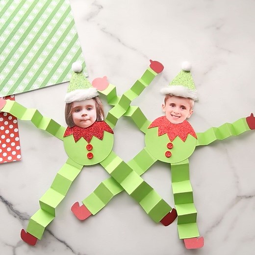 2.2M views · 12K reactions | PAPER ELF CRAFT  - so cute! https://www.thebestideasforkids.com/paper-elf-craft/ | The Best Ideas for Kids | Facebook