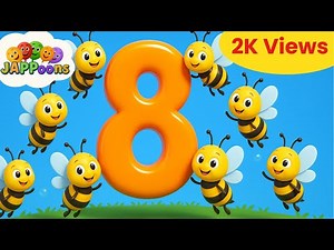 Counting Rhymes 1 to 10 | Fun Number Song for Kids | Learn to Count with Rhythm & Rhyme