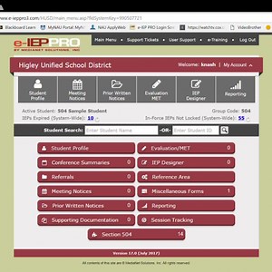 Adding students to My Student Lists in IEP-Pro and setting notifications
