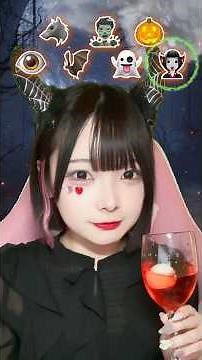 【ASMR】『ハロウィンの絵文字』を食べるゲーム実況者🎃👻🐺【たまちゃん】#shorts