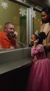 1.5M views · 71K reactions | Christmas Connection Through Glass A princess visits her dad for Christmas. Generated using Kling AI . . . (For entertainment purposes only. Consult professionals if guidance on activities is presented. No brand affiliation is implied if any are shown. If inspired by true events, creative adaptations may be included. Content may include public footage.) | Fabiosa UK | Facebook