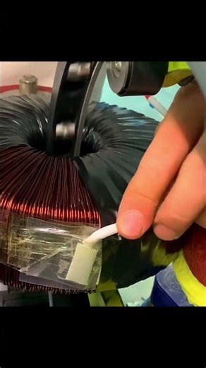Toroidal Transformer Making in factory