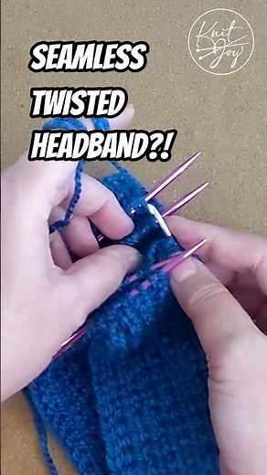 Seamless headband - knit it in just hours #256
