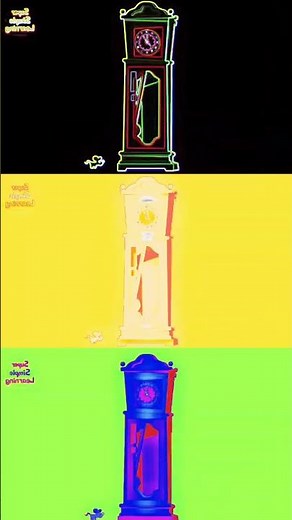 Hickory Dickory Mouse HipHop Sparta Remix | GamaVision CSuPo Style | Sensory Edit 2025 #shorts