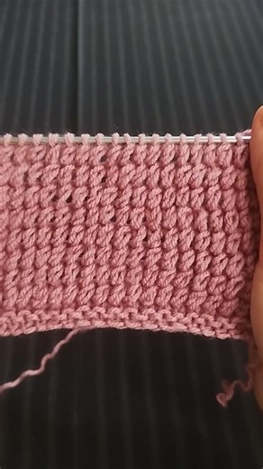 Super easy textured knitting pattern for beginners 72