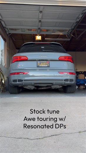 James Lee on Instagram: "Video comparing the cold starts 1) stock (91) with @awetuningofficial touring exhaust with resonated downpipes vs 2) @integrated_engineering trueflex stage 2 tune (e85) and performance downpipe with same exhaust setup. First cold start took 45 seconds and the 2nd cold start took about 2 min. Launch clips coming…. #awetuning #aweexhaust #integratedengineering #audisq5 #sq5 🛠️: @kormodiv @emdauto —————————————————— Please Follow ➡️ @f4a_etc @food4rollers"