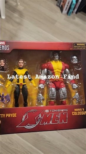 Marvel legends Kitty Pride and Colossus Astonishing X-men 2-pack. #toyscommunity #amazonfinds #xmen