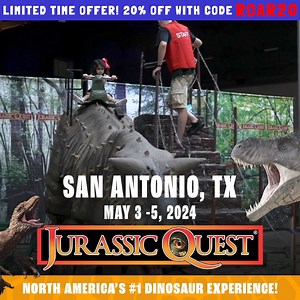 514K views · 856 reactions | Jurassic Quest is ROARING into San...