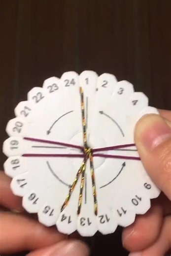 ✨️Golden threads, gentle rhythm ✨ Loving how this kumihimo braid came together — smooth, shiny, and so satisfying to make 🧵💛 #Kumihimo #KumihimoBracelet #BraidedJewelry #HandmadeBracelet #CordBraiding #CraftReel #DIYBracelet #FiberArt #BraidedCord #HandmadeWithLove #ArtOfKumihimo #JapaneseBraiding #CraftyHands #BraidingArt #CreativeProcess #KumihimoDisk #HandcraftedBeauty #KumihimoDesign #ColorfulThreads | Kumihimo