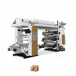 [Hot Item] High Speed Stack Wide Web Paper Roll 6 Color Flexo Printing Machine