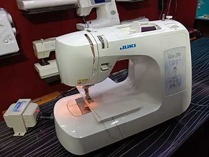 How to operate Juki sewing machine