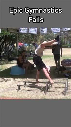 “Epic Gymnastics Fails 😂" | #GymnasticsFails #EpicFails #FunnyFails