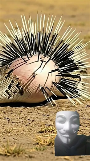 Hungry Snake vs Porcupine🐍☀️The Biggest Mistake in the Wild!| भूखी साँप बनाम साही |Lawan LandakUlar