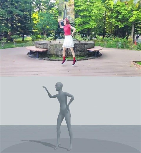 Can AI Capture Dance Motion Like This?. #aimocap