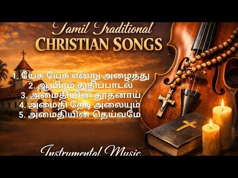 பழமையான தமிழ் கிறிஸ்தவ பக்திப் பாடல்கள் | Yesu Yesu Endru Azhaithu | Amaidhiyin Thoodhanaai | Songs