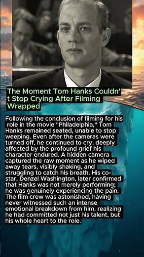 The Moment Tom Hanks Couldn't Stop Crying After Filming Wrapped