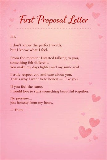 How to write a Proposal Letter #love #loveletter #education #howtowrite #romantic #cutletters