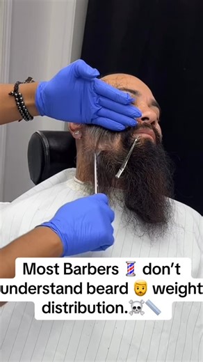 Inland Empire Highland Redlands Beard Specialist Eric Meza on Instagram: "Your barber don’t understand beard weight distribution, and your beard feels it every time you look in the mirror. When weight is stripped from the wrong areas, your face loses balance, your jawline softens, and your beard stops feeling like part of you. It’s not that your beard is difficult—it’s that it’s being handled without awareness of structure, density, and control. When weight isn’t respected, your confidence drops