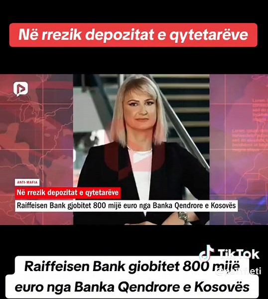 Rreziku për depozitat në Raiffeisen Bank